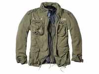 Wintermantel BRANDIT "Brandit Herren M-65 Giant Jacket" Gr. S, grün (olive) Herren