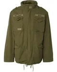 Winterjacke BRANDIT "Brandit Herren M-65 Giant Jacket", Herren, Gr. S, gr&uuml;n (olive),