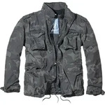 Wintermantel BRANDIT "Brandit Herren M-65 Giant Jacket", Herren, Gr. S, grau