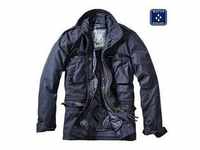 Wintermantel BRANDIT "Brandit Herren M-65 Field Jacket" Gr. S, blau (navy) Herren