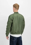 Bomberjacke ALPHA INDUSTRIES "MA-1 VF Vintage Fit 59", Herren, Gr. S, gr&uuml;n (sage,