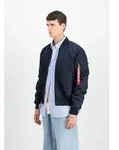 Bomberjacke ALPHA INDUSTRIES "MA-1 VF Vintage Fit 59", Herren, Gr. S, blau