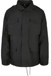 Langmantel BRANDIT "Brandit Herren M-65 Field Jacket", Herren, Gr. S, schwarz, 80%