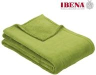IBENA Wohndecke "Uni Fleecedecke Olbia" einfarbig schick, Kuscheldecke
