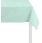 Tischdecke APELT "4362 Rips - UNI" Gr. 3, blau (t&uuml;rkis), B:130cm L:170cm, Baumwolle,