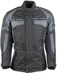 Motorradjacke ROLEFF "Reno" Gr. XS, grau (grau, schwarz), Jacken, XS,...