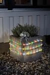 KONSTSMIDE LED-Lichterschlauch "Ganzjahr aussen", transparent, Dioden 96 Stk. Flammen