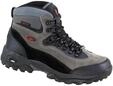 Wanderschuh LICO "Schn&uuml;rstiefel Milan Comfortex", Damen, Gr. 36, grau, Obermaterial: