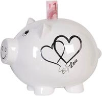 Casablanca by Gilde Wanddekoobjekt "Sparschwein Big Love"