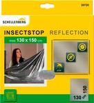 SCHELLENBERG Fliegengitter-Gewebe "Reflection, reflektierender Insektenschutz" Set, 1