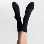 Hudson Socken "RELAX FINE" Baumwoll-Mix, softe Qualit&auml;t mit modernem Rollrand