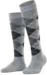 Burlington Kniestr&uuml;mpfe "Whitby" Einheitsgr&ouml;&szlig;e 36-41, Argyle-Muster, weiche Haptik