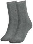 Tommy Hilfiger Socken "TH WOMEN SOCK CASUAL 2P" 2 Paar, 2 Stk. tlg. mit flacher