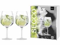 Eisch Weinglas "Secco Flavoured", (Set, 2 tlg.), (Gin Tonic Glas), bleifrei, 735 ml,