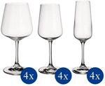 Villeroy & Boch Gl&auml;ser-Set "Wein- und Sektgl&auml;ser Ovid 12er Set transparent"