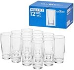 van Well Bierglas "Willi Becher geeicht 0,2 l 12er Set transparent"