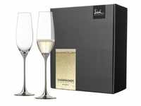 Sektglas EISCH "Champagner Exklusiv" Trinkgefäße Gr. 28 cm, 180 ml, 2 tlg.,...