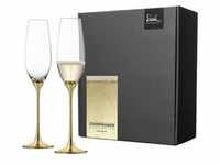 Sektglas EISCH "Champagner Exklusiv" Trinkgefäße Gr. 28 cm, 180 ml, 2 tlg.,