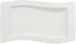 Villeroy & Boch Servierplatte "Servierplatte NewWave 49 x 30 cm wei&szlig;"