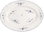 Villeroy & Boch Servierplatte "Platte Vieux Luxembourg 35 x 27 cm wei&szlig;-blau"