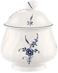 Villeroy & Boch Zuckerstreuer "Zuckerdose Vieux Luxembourg 270 ml wei&szlig;-blau"