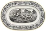 Villeroy & Boch Servierplatte "Platte oval Audun Ferme 34 x 23,5 x 1,8 cm bunt"