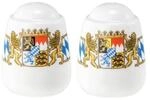Seltmann Weiden Salzstreuer "Salz- und Pfefferstreuer-Set Compact Bayern bunt"