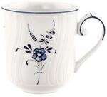 Villeroy & Boch Becher "Kaffeebecher Vieux Luxembourg 290 ml wei&szlig;-blau"