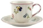 Villeroy & Boch Espressotasse "Espressotasse mit Untertasse Petite Fleur 80 ml bunt"