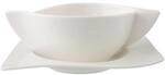 Villeroy & Boch Tasse "Suppentasse mit Untertasse NewWave 260 ml wei&szlig;"