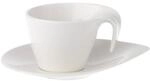 Villeroy & Boch Tasse "Espressotasse mit Untertasse Flow 100 ml wei&szlig;"