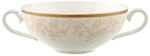 Villeroy & Boch Tasse "Suppen-Obertasse Ivoire 200 ml wei&szlig;-gold"
