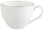 Villeroy & Boch Tasse "Kaffeetasse Anmut Platinum No.1 150 ml wei&szlig;"