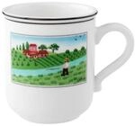 Villeroy & Boch Becher "Kaffeebecher Fischer Design Naif 300 ml bunt"