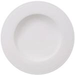 Villeroy & Boch Suppenteller "Suppenteller White Pearl &oslash; 24,8 cm wei&szlig;"