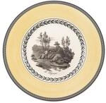 Villeroy & Boch Fr&uuml;hst&uuml;cksteller "Fr&uuml;hst&uuml;cksteller Audun Chasse &oslash; 21,6 cm