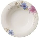 Villeroy & Boch Suppenteller "Suppenteller Mariefleur Gris Basic &oslash; 23,1 cm bunt"