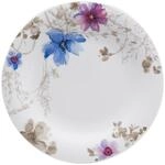 Villeroy & Boch Speiseteller "Speiseteller Mariefleur Gris Basic &oslash; 26,8 cm bunt"