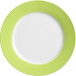 Ritzenhoff & Breker Fr&uuml;hst&uuml;cksteller "Dessertteller Doppio &oslash; 20 cm 6er Set" gr&uuml;n