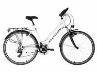 Trekkingrad KS CYCLING "Metropolis" Fahrräder Gr. 48 cm, 28 Zoll (71,12 cm), weiß