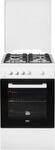 BEKO Gas-Standherd "FSG52010FW" Herausnehmbares Innenglas &ndash; f&uuml;r eine...