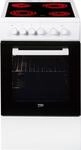 BEKO Elektro-Standherd "FSS57000GW" Simple Steam Reinigungsfunktion mit