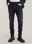 Regular-fit-Jeans G-STAR "3301 Slim Jeans", Herren, Gr. 28, L&auml;nge 30, dk aged,