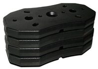 Finnlo by Hammer Zusatzgewichte "AUTARK 1500-2600" 20 kg 4 Stk. tlg.