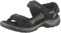 Trekkingsandale ECCO "OFFROAD", Damen, Gr. 35, schwarz (schwarz, grau), Nubukleder,
