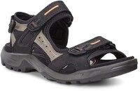 Outdoorsandale ECCO "Offroad", Herren, Gr. 40, schwarz (schwarz, grau), Nubukleder,