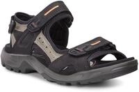 Outdoorsandale ECCO "Offroad", Herren, Gr. 40, schwarz (schwarz, grau), Nubukleder,