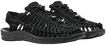 Sandale KEEN "UNEEK", Herren, Gr. 43, schwarz, Synthetik, Schuhe Sandale