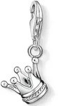 Charm-Einh&auml;nger THOMAS SABO "Krone", silber (silberfarben), Charms, Damen, Silber
