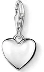 Charm-Einh&auml;nger THOMAS SABO "Herz", silber (silberfarben), Charms, Damen,...